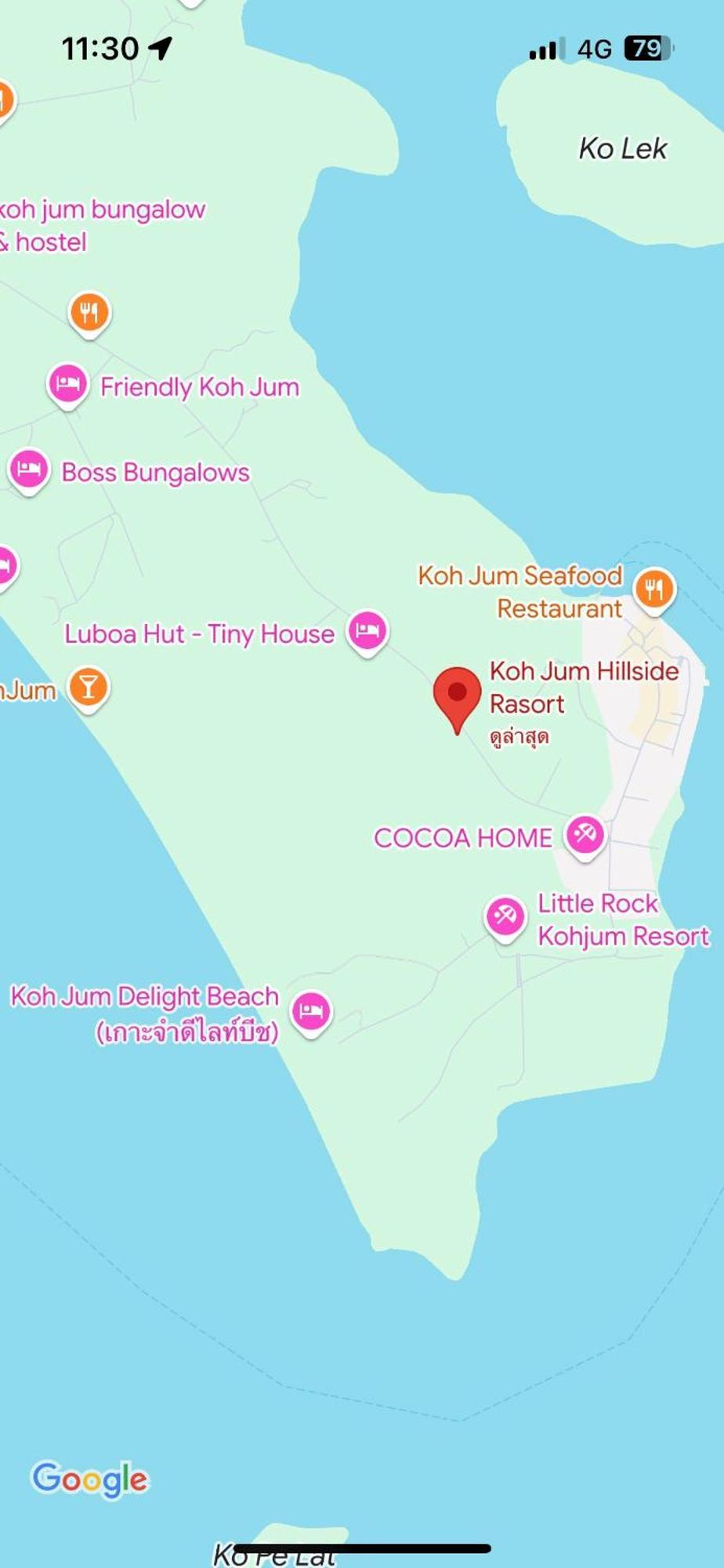 Koh Jum Home Stay Exteriör bild